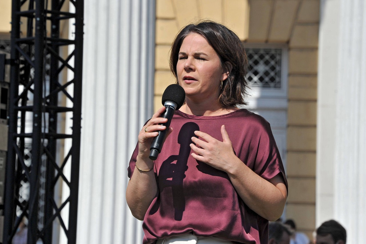 Annalena Baerbock kämpfte in Gelsenkirchen um Stimmen. (Symbolbild)