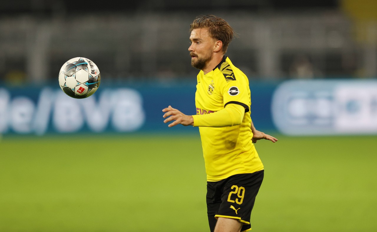 Marcel Schmelzer nimmt an der Leistungsdiagnostik beim BVB teil. 