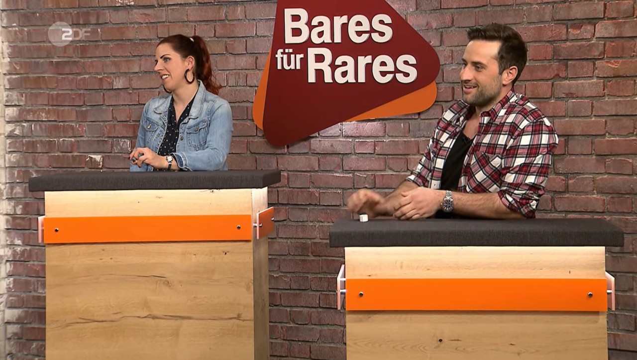 Die „Bares für Rares“-Händler David Suppes und Esther Ollick.