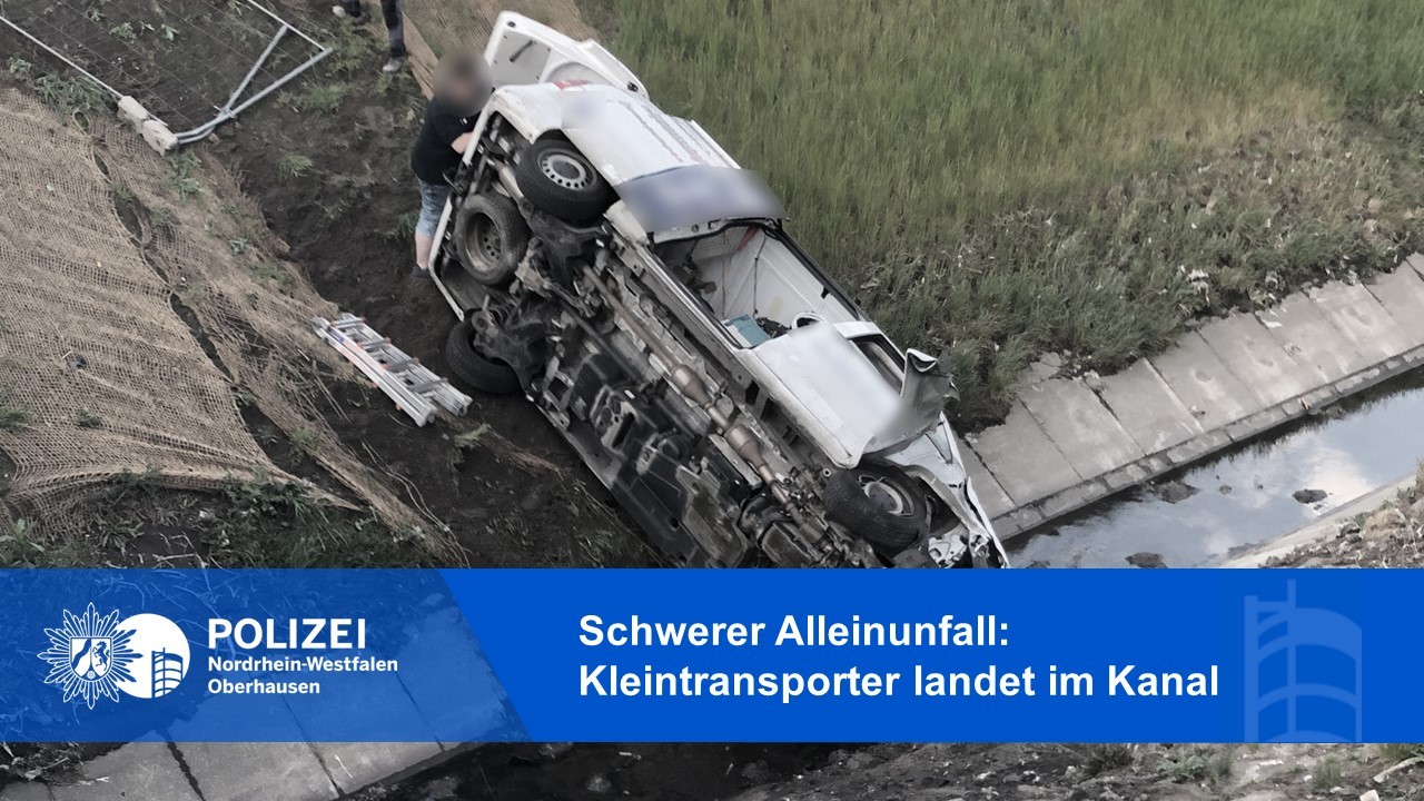 In Oberhausen hat es am Mittwoch einen schweren Unfall gegeben.