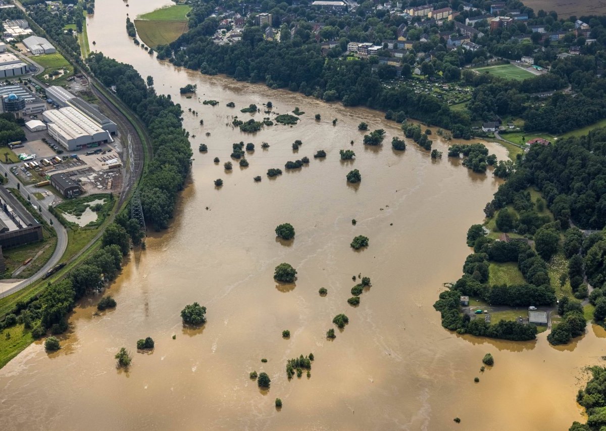 Bochum: Das Hochwasser hat auch die Ruhrgebietsstadt getroffen.