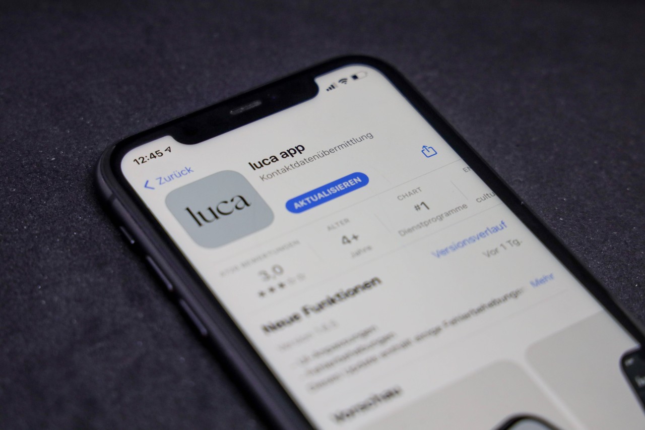 Corona: Die Luca-App wird erneut diskutiert. 