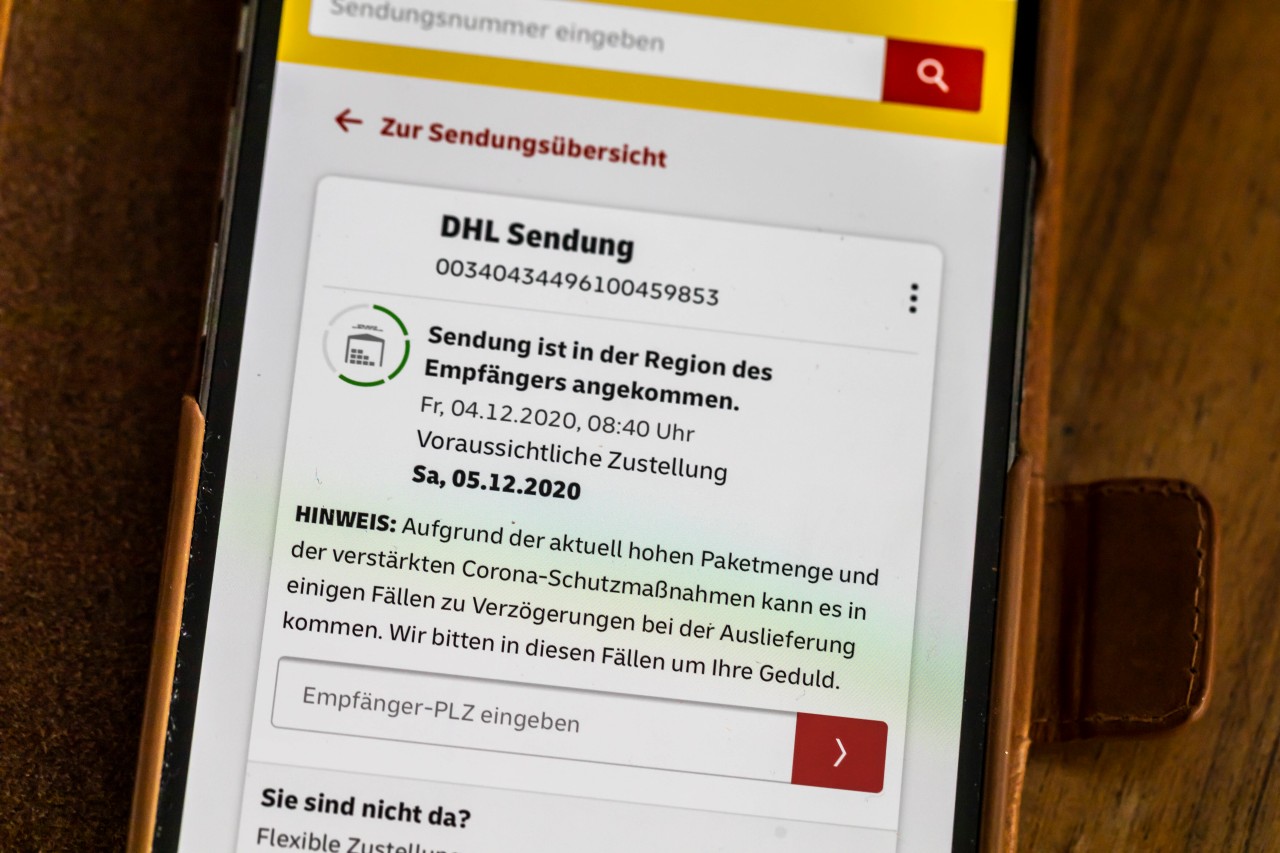 DHL: Kann man auch zehn Jahre nach dem Versand eine Sendungsverfolgung durchführen? (Symbolbild)