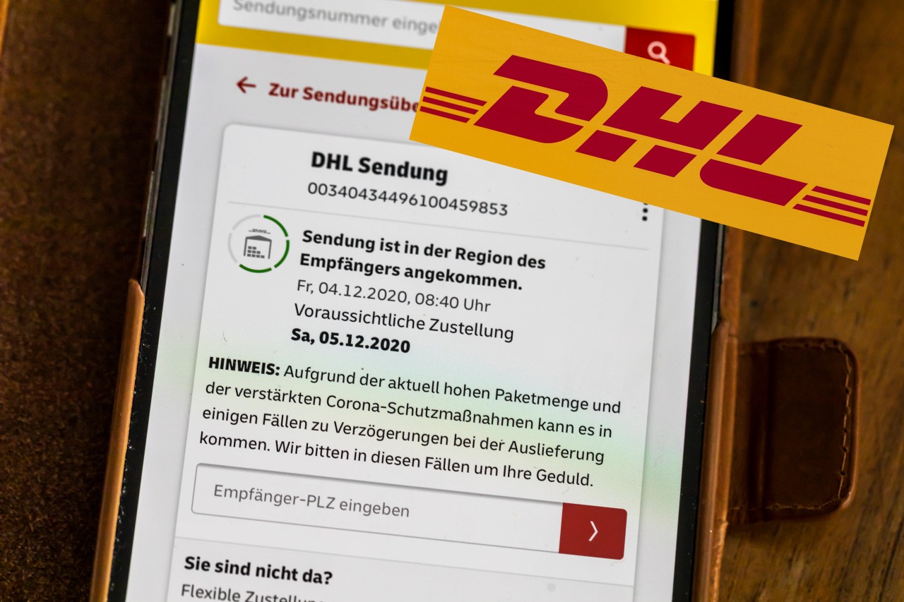 Wo ist mein DHL-Paket nur hin? Das fragen sich oft viele Kunden. DHL klärt auf. (Symbolbild)