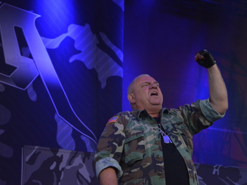 Udo Dirkschneider und Band im Amphitheater Gelsenkirchen. Dort fand wieder das Rock Hard Festival statt.