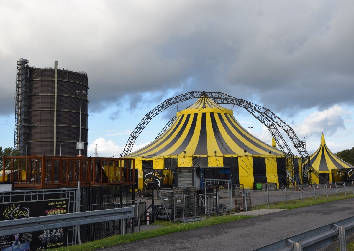 Zirkus Flic Flac kommt immer gern nach Oberhausen. Hier begann alles vor 28 Jahren.