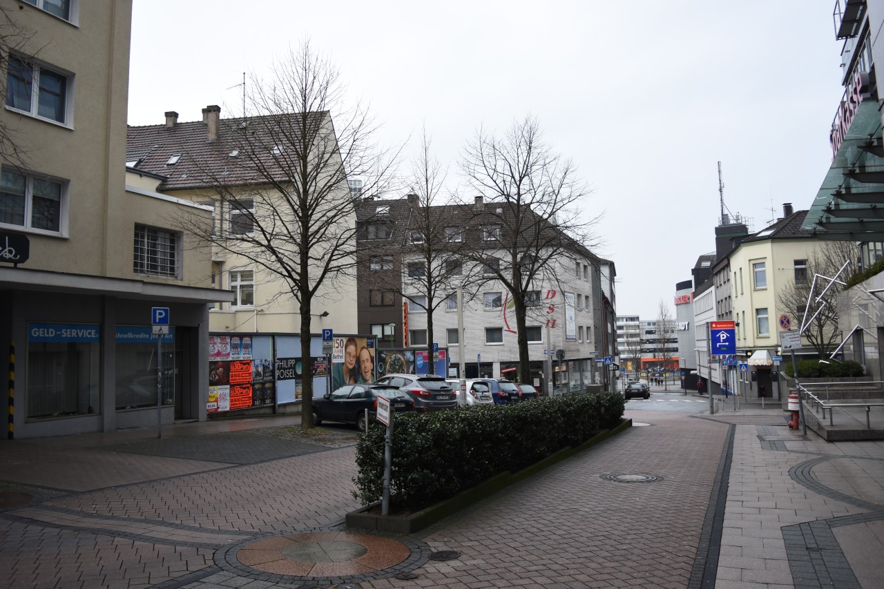 In dieser Straße fand die Polizei den Toten.