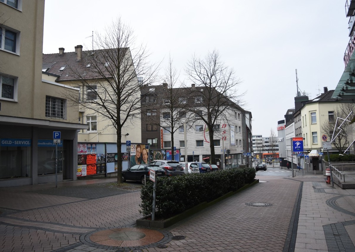 In dieser Straße fand die Polizei den Toten.