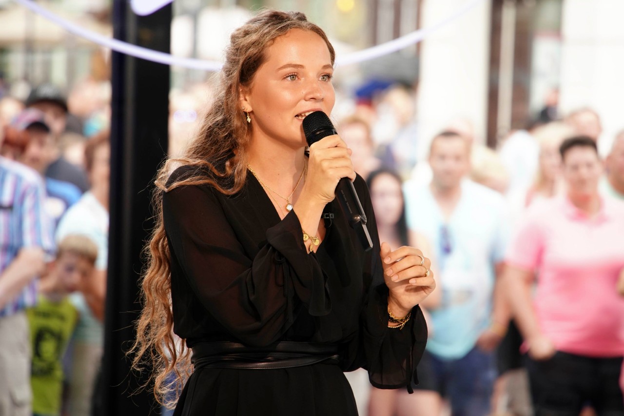 DSDS-Kandidatin Amber van den Elzen.