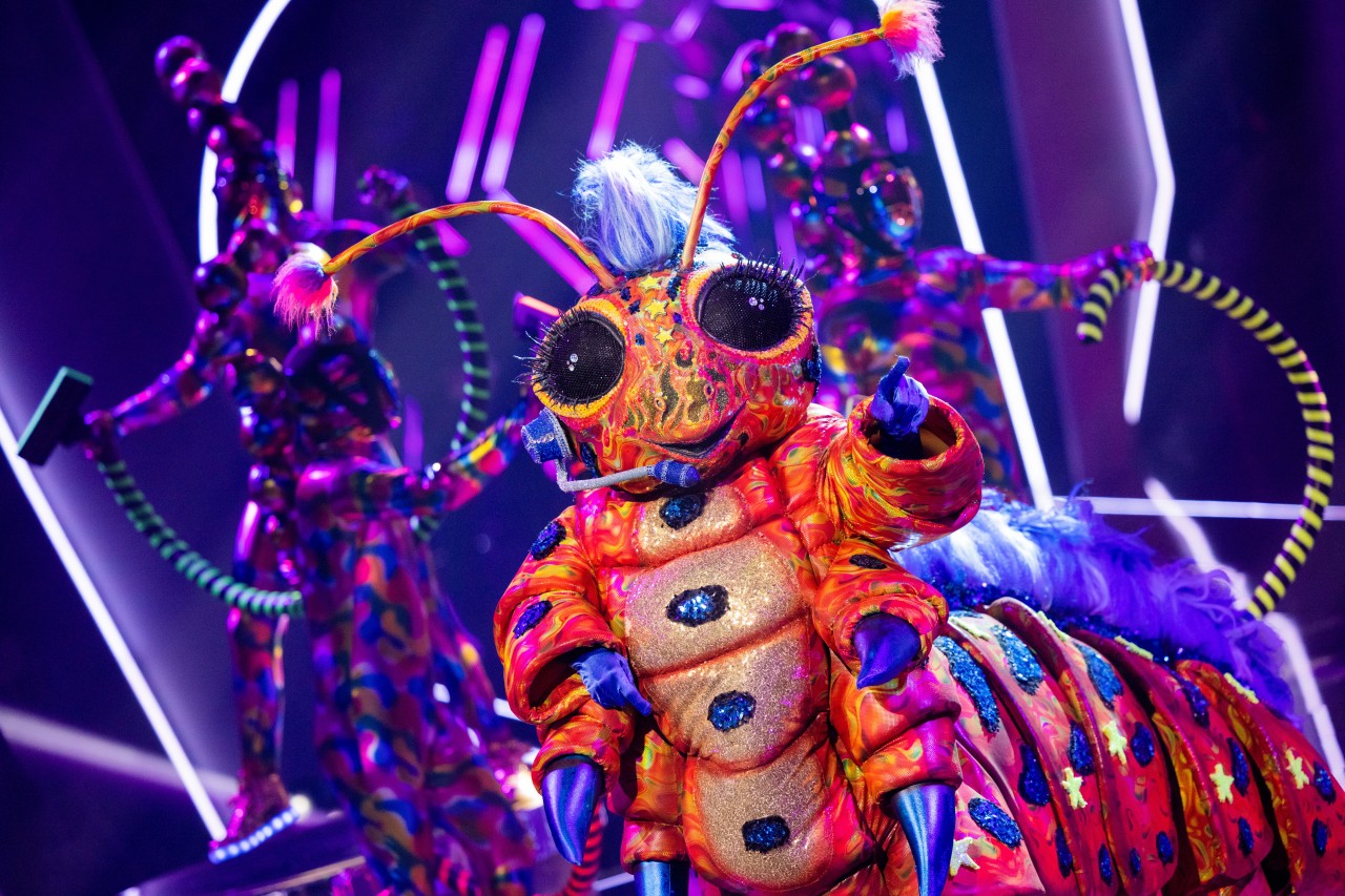 „Die Raupe“ schaffte es im „The Masked Singer“-Finale auf Platz zwei.