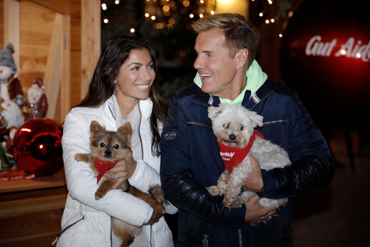 Dieter Bohlen und Carina Walz mussten sich in der Vergangenheit schon oft Gerüchten um eine heimliche Hochzeit stellen. (Archivbild)