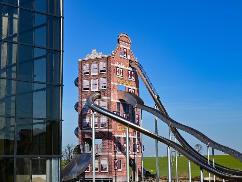 Direkt am Autobahndreieck Barnim entsteht ein Erlebnispark mit Windmühle, Rutschenturm, Spielplätzen und Kulinarischem.