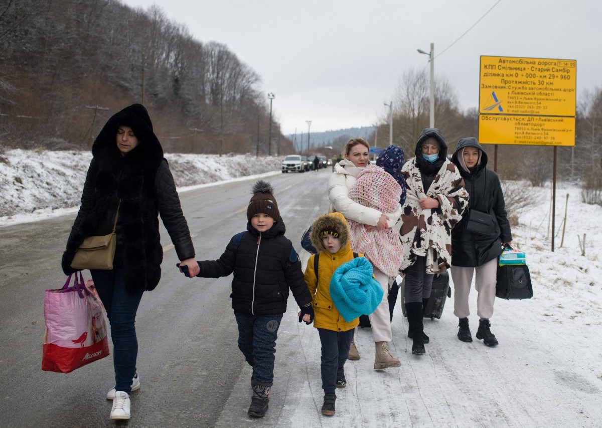 Dortmund: Ein Lehrer nahm vier Flüchtlinge aus der Ukraine auf (Symbolbild).