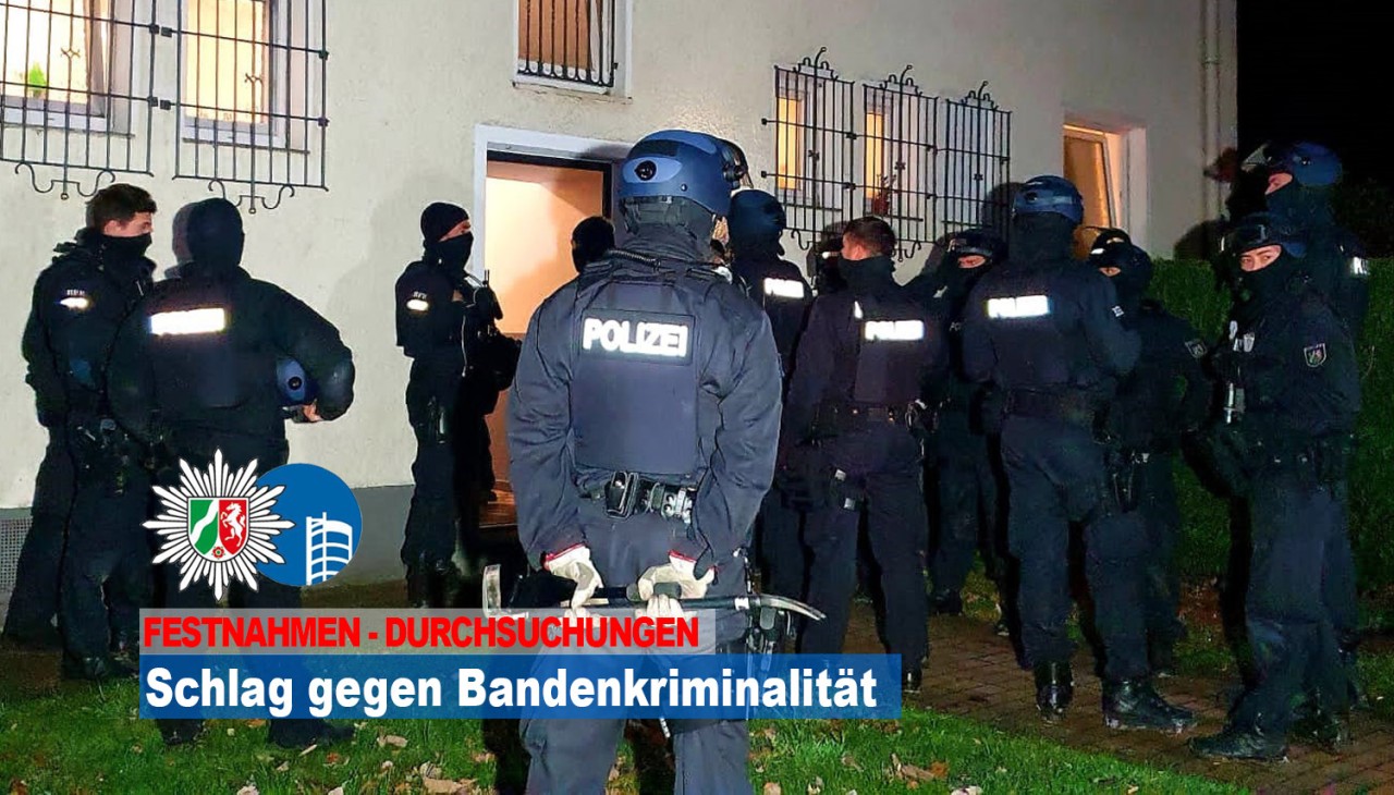 Die Behörden sind stolz auf den erfolgreichen Schlag gegen die Bandenkriminalität.