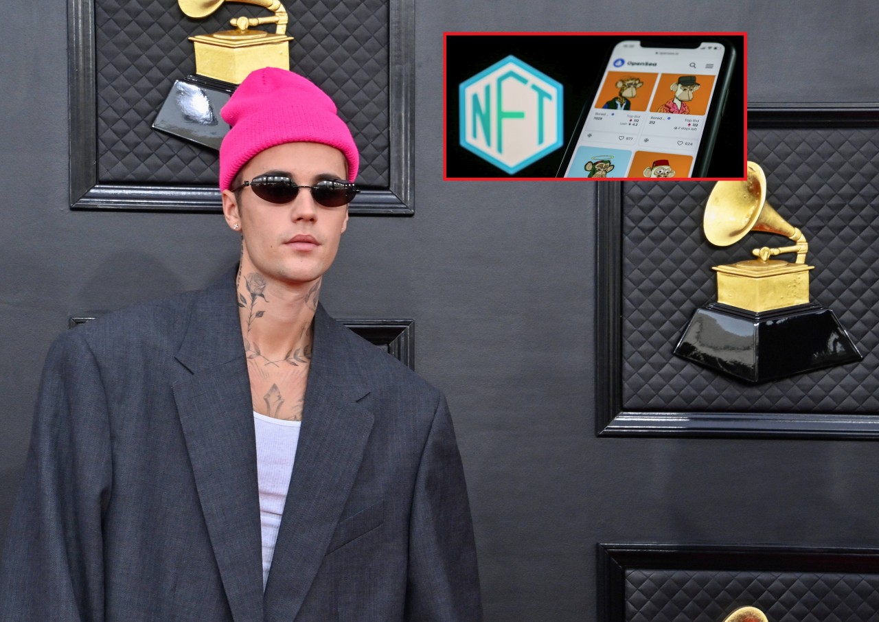 Superstar Justin Bieber hat im Februar rund eine Million US-Dollar für einen „Bored Ape“-NFT bezahlt.