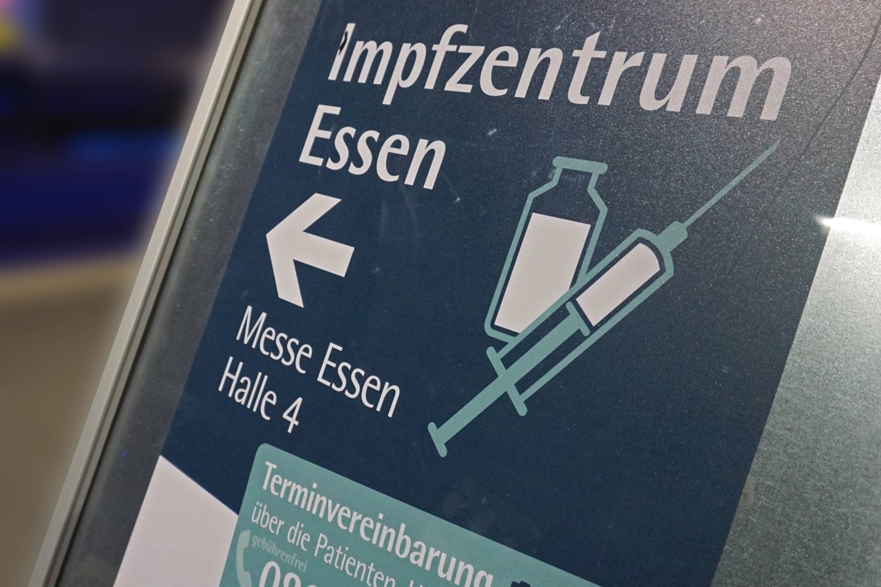 Impfzentrum Essen: Rund 1.800 Impftermine müssen diese Wochen verschoben werden. 