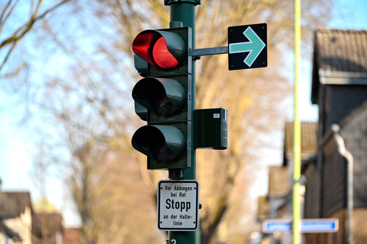 Der grüne Pfeil ist in Essen verschwunden.