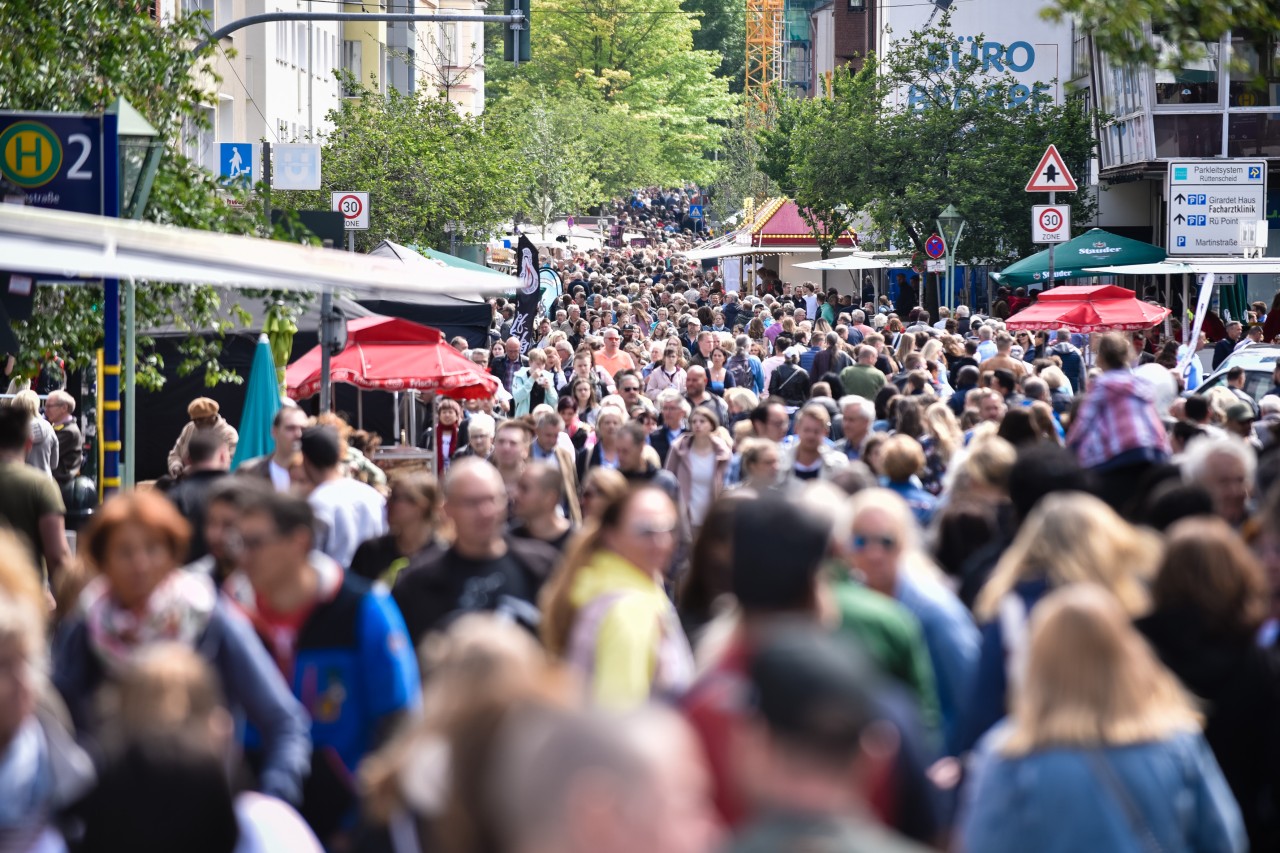 Das Rü-Fest in Essen war stets sehr gut besucht. (Archivbild)