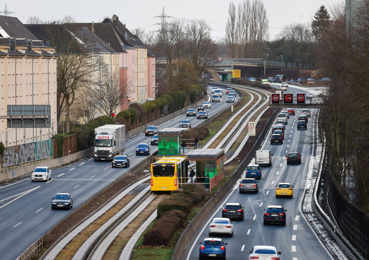 Die Stadt Essen bietet ein temporäres Kulturprogramm – direkt an der Autobahn. (Symbolbild)