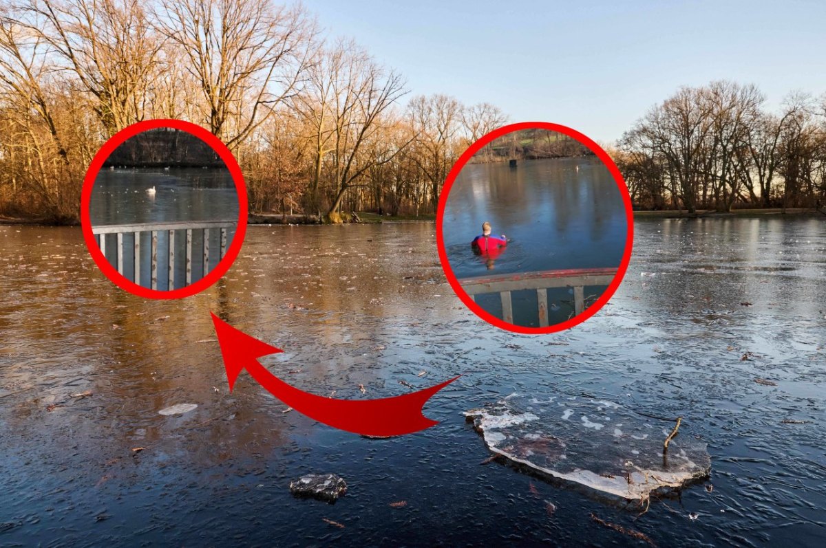 Essen: Frau geht am See spazieren - dann macht sie eine erschreckende Beobachtung