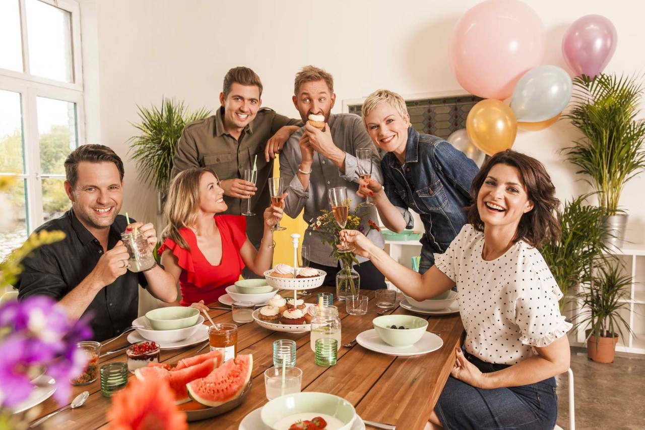 Das Team des Sat.1-„Frühstücksfernsehen“.