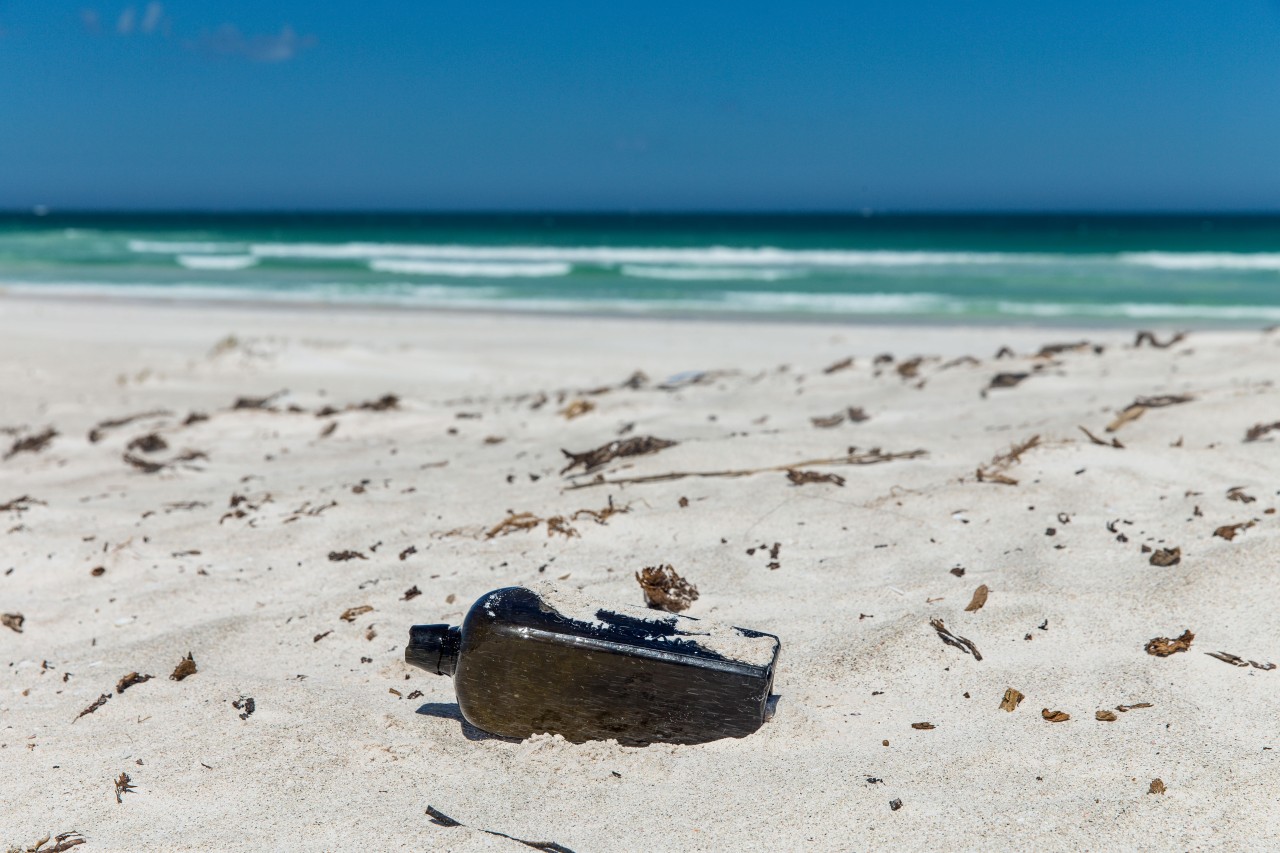 Urlaub an der Nordsee: Die Empfängerin der Flaschenpost möchte die Verfasserin nun persönlich kennenlernen. (Symbolbild)