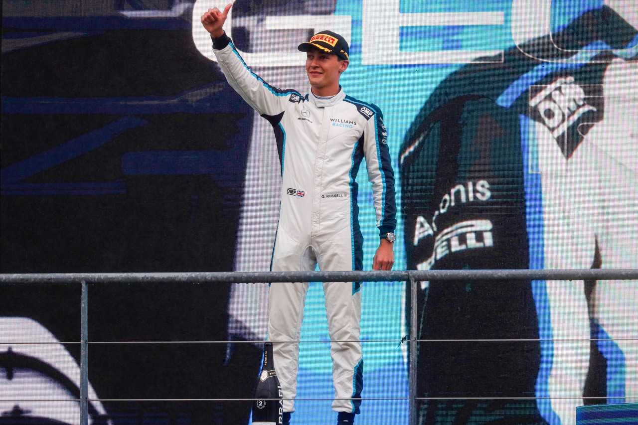 Formel 1: George Russel belegt im Williams Platz Zwei. 