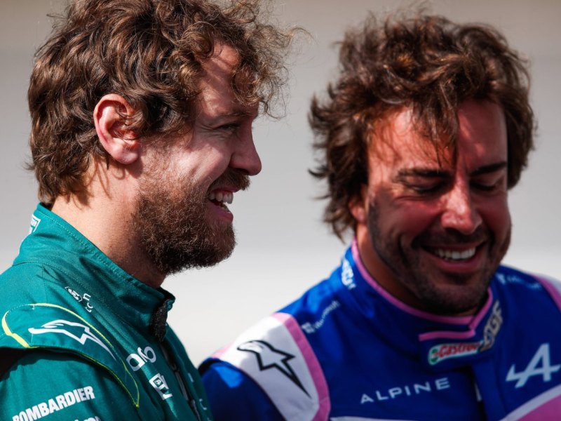 Formel 1 Vettel Alonso