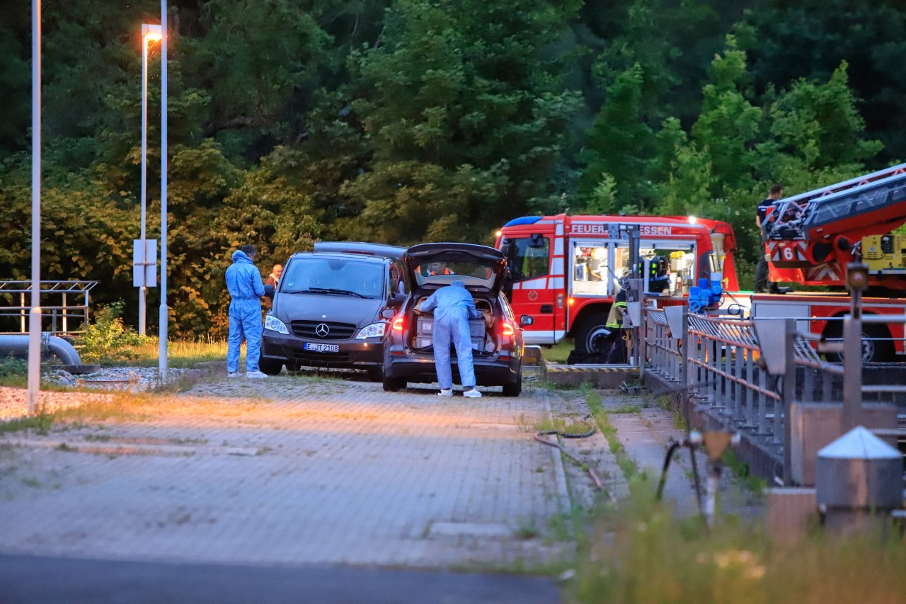 Fund einer Frauenleiche in Essen. 