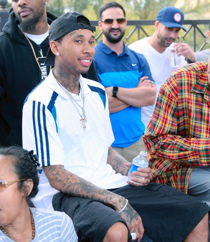 Der Alte: Rapper Tyga. 