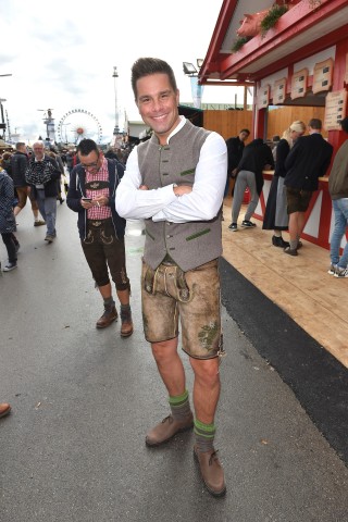 Auch Niederländer kommen zum Oktoberfest: Der Sänger Eloy de Jong.