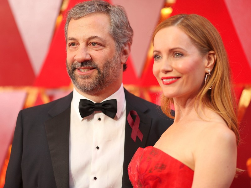 Noch ein Regisseur-Schauspielerin-Paar: Judd Apatow (u.a. „Love“) und Leslie Mann. 