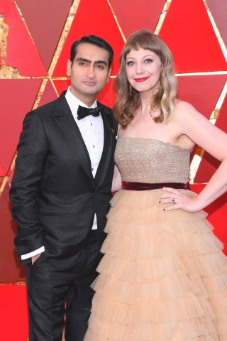 Der Schauspieler Kumail Nanjiani und seine Frau Emily V. Gordon