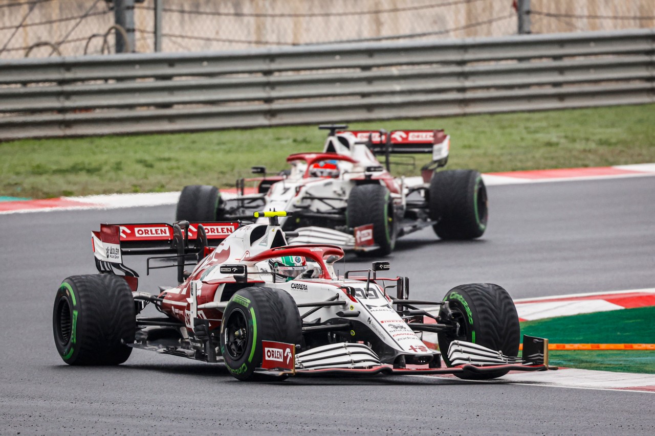 Giovinazzi beim Rennen in der Türkei.