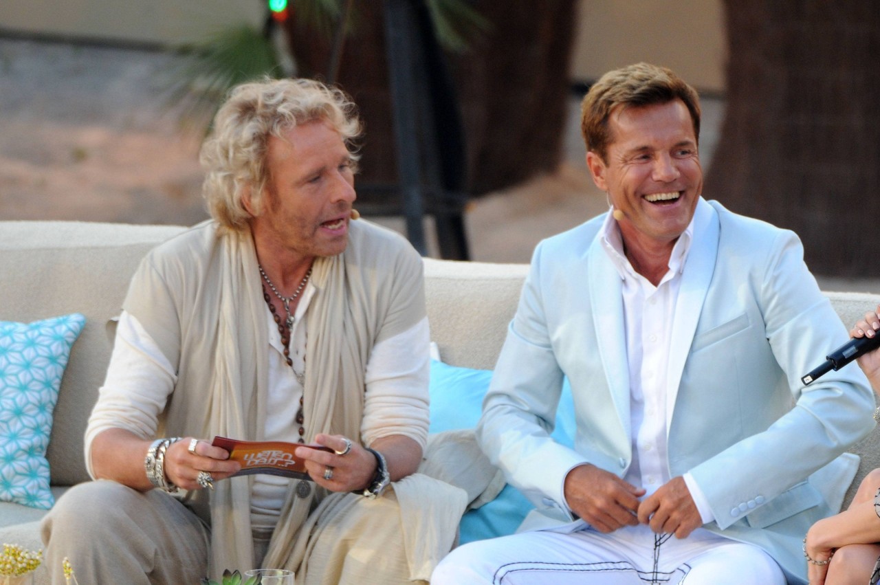 Alphatiere unter sich: Thomas Gottschalk und Dieter Bohlen vor zehn Jahren bei „Wetten dass...?!“  auf Mallorca.