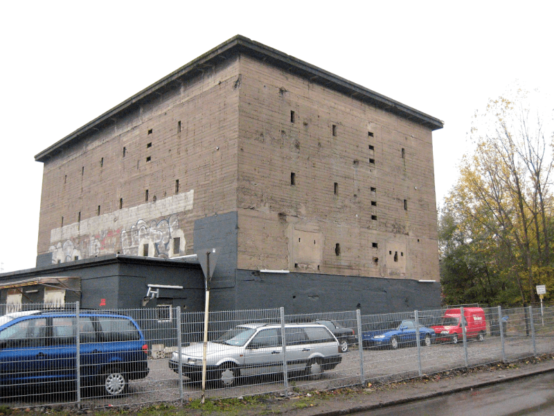 Hochbunker Bunker Deusener Straße Dortmund