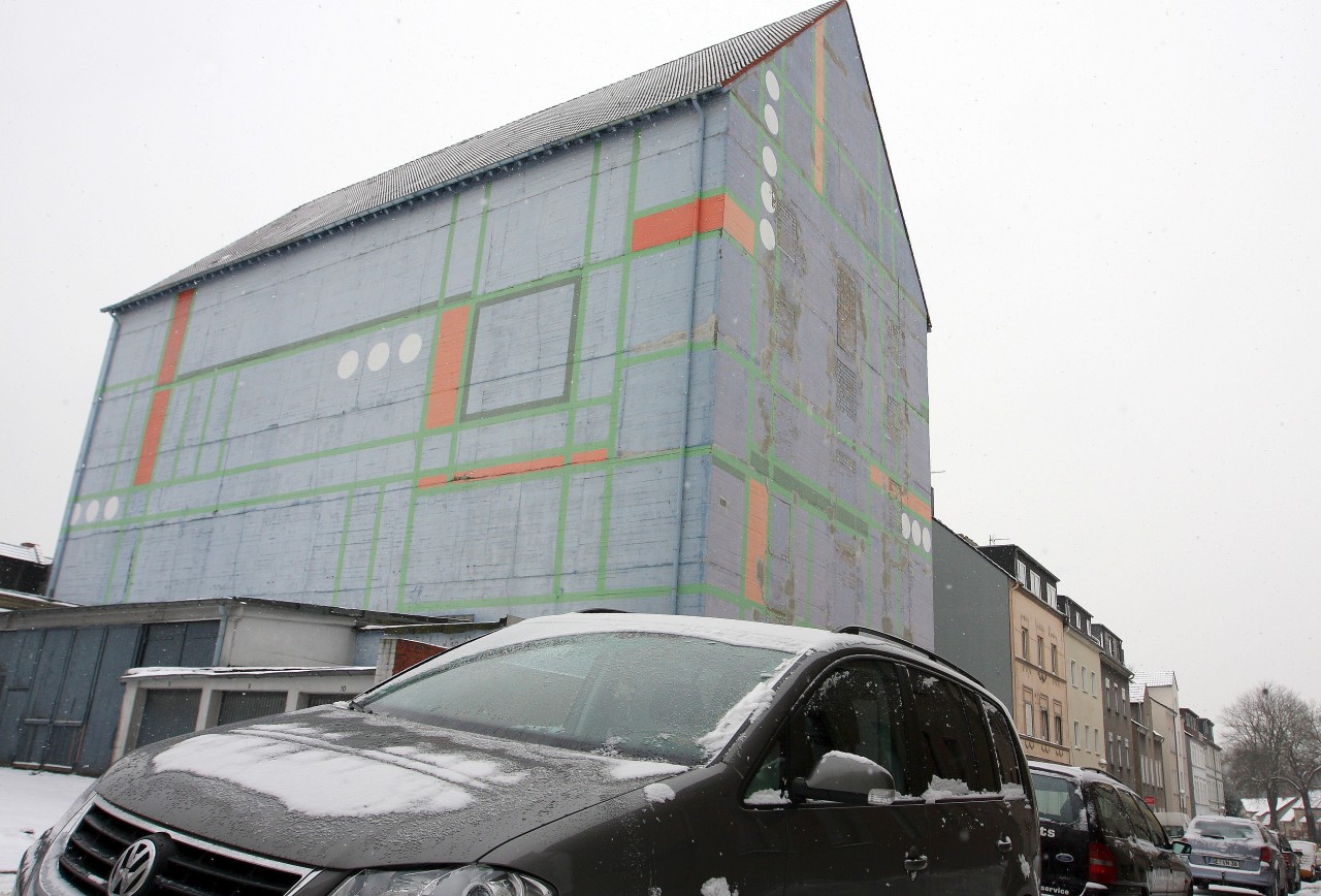 Spitzdach aus Beton: Der Hochbunker an der Steinmetzstraße in Gelsenkirchen-Buer ist seit Jahren abgerissen.