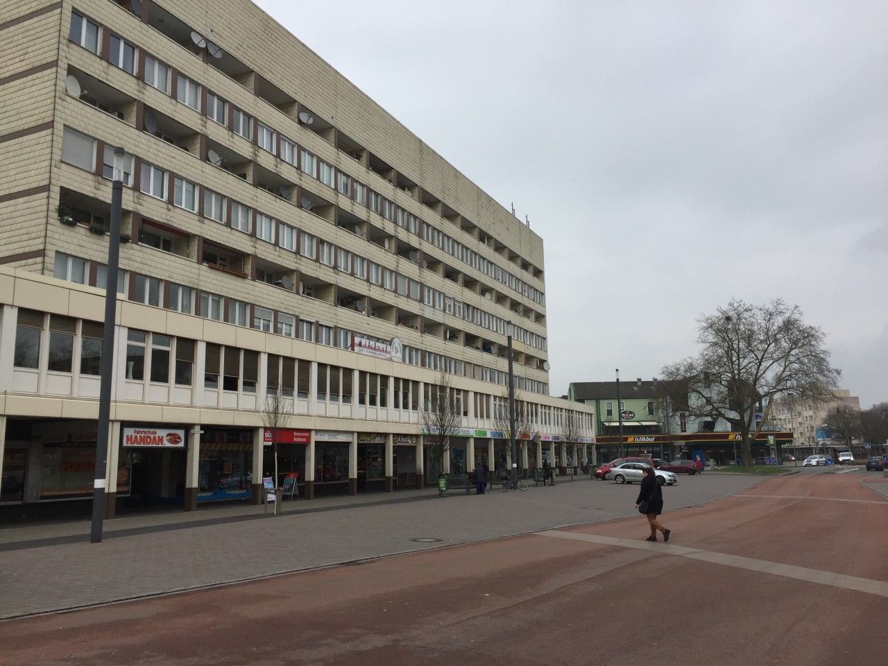 Der Hamborner Altmarkt.