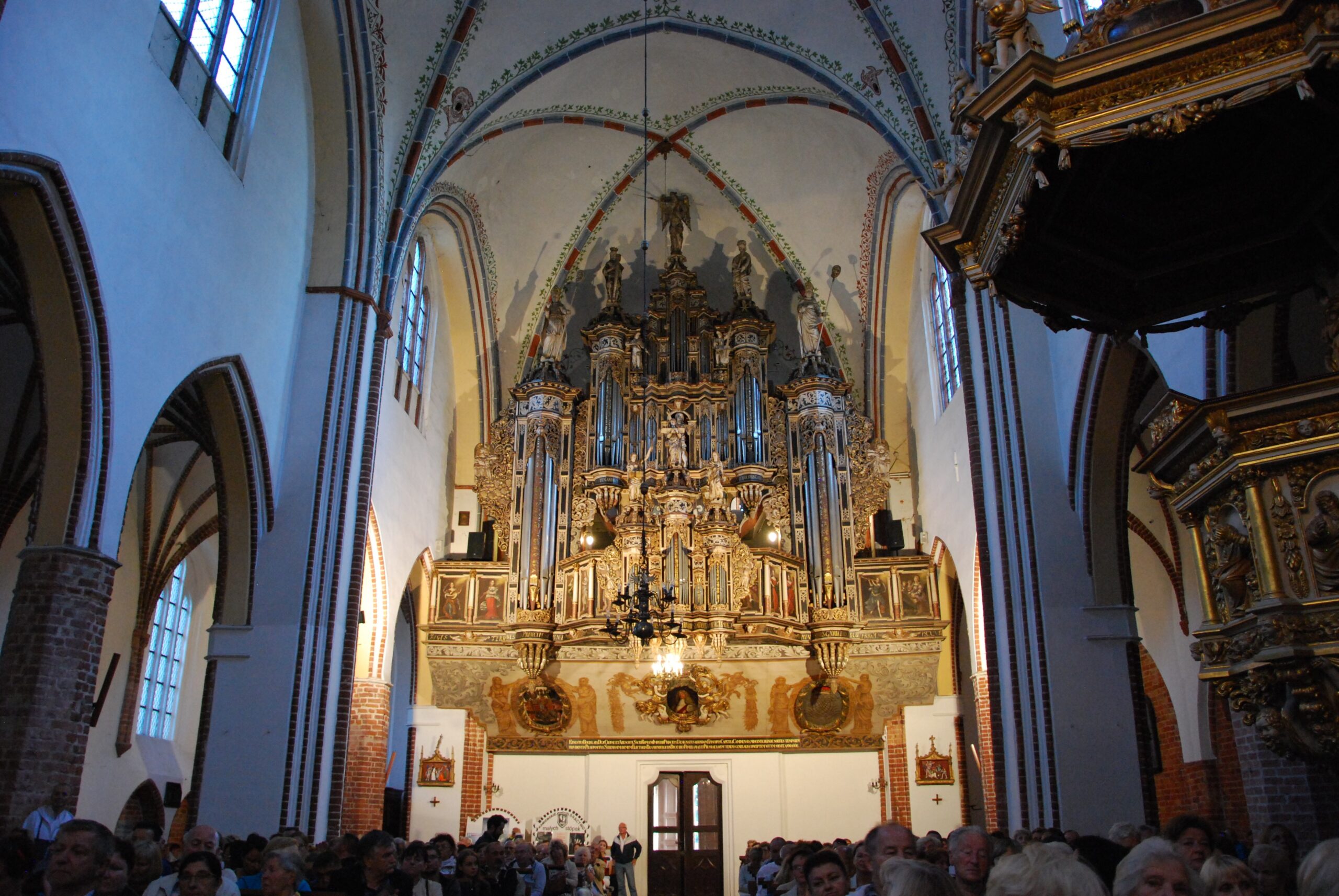 Die Orgel in Kamień Pomorski ist für ihren Klang berühmt. 