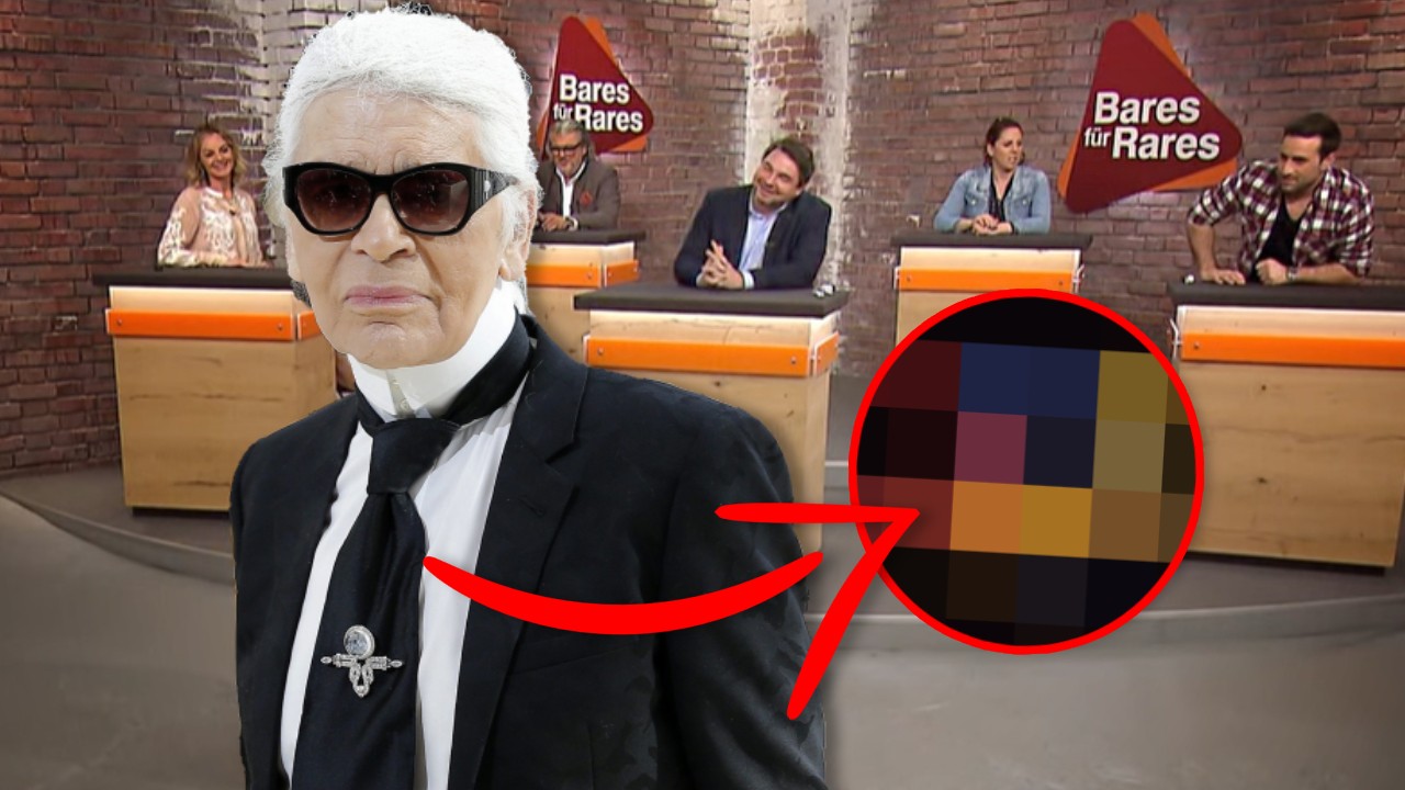 Die „Bares für Rares“-Händler staunen, als sie DIESES Objekt von Modeschöpfer Karl Lagerfeld vor sich sehen.