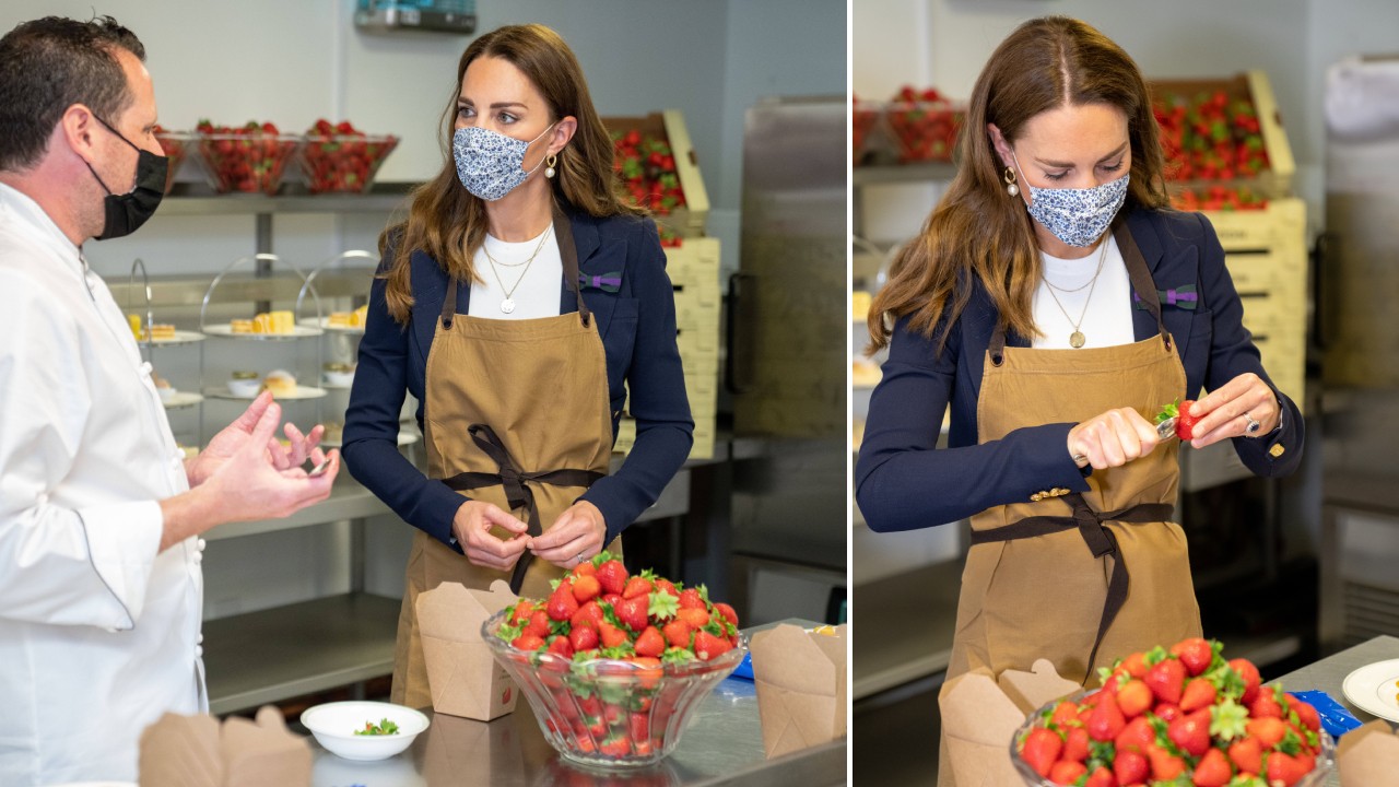 In der Küche packt Kate Middleton auch gerne selbst an.