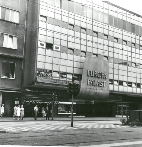 Der Europa-Palast im Jahre 1968. 