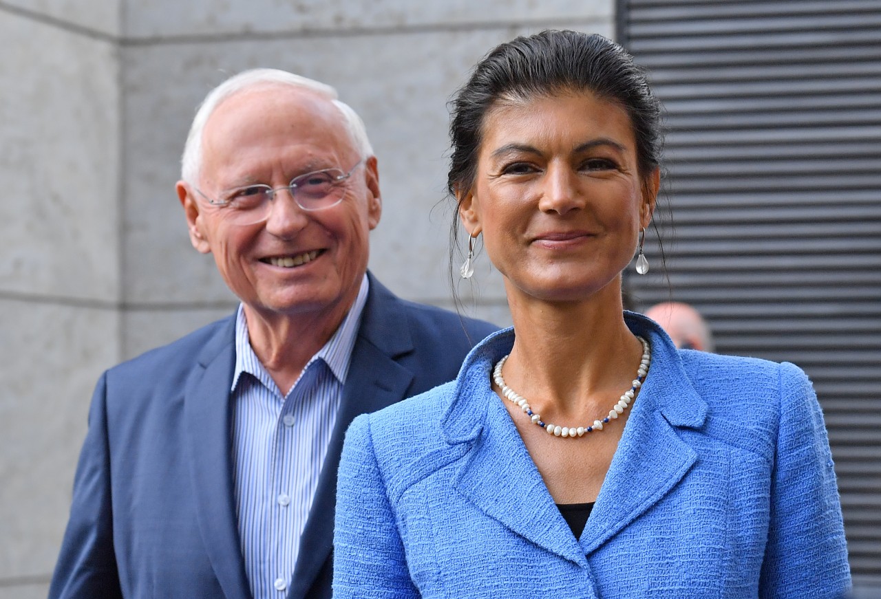 Waren mal das schillernde Paar der Linkspartei: Oskar Lafontaine und Sahra Wagenknecht. 