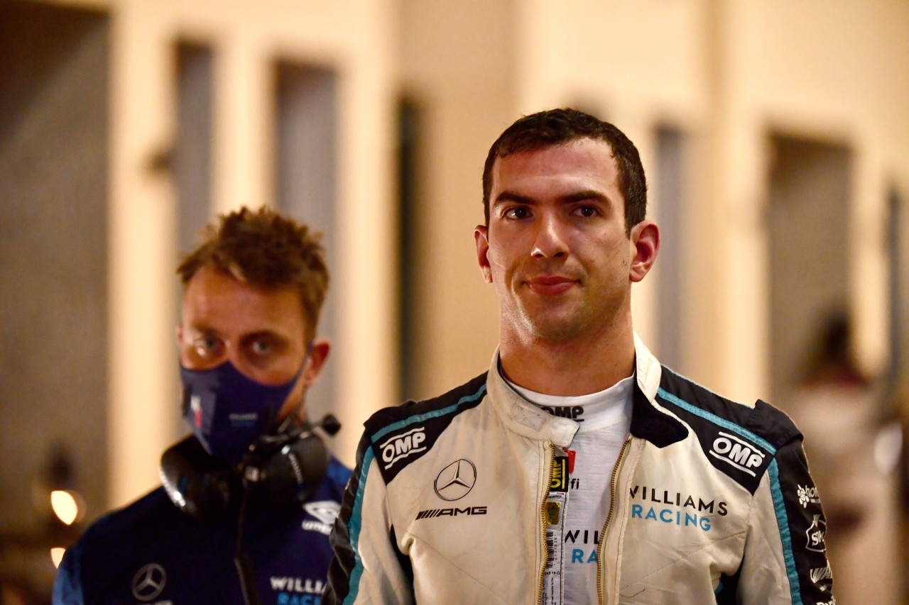 Williams-Pilot Nicholas Latifi (rechts)