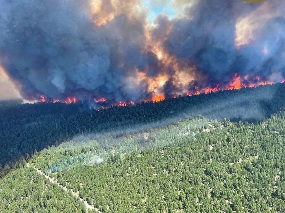 Wetter: Das Dorf Lytton in Kanada brannte innerhalb von Minuten komplett nieder. 