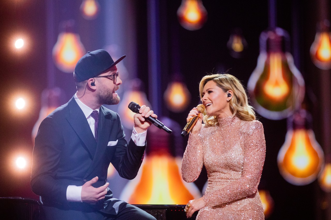 Mark Forster bei der Aufzeichnung der „Helene Fischer Show“.