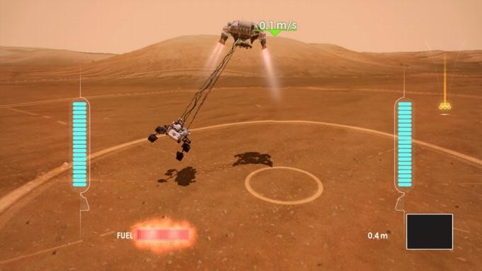 Mars Rover Landing - eine kurzweilige NASA-Simulation. 