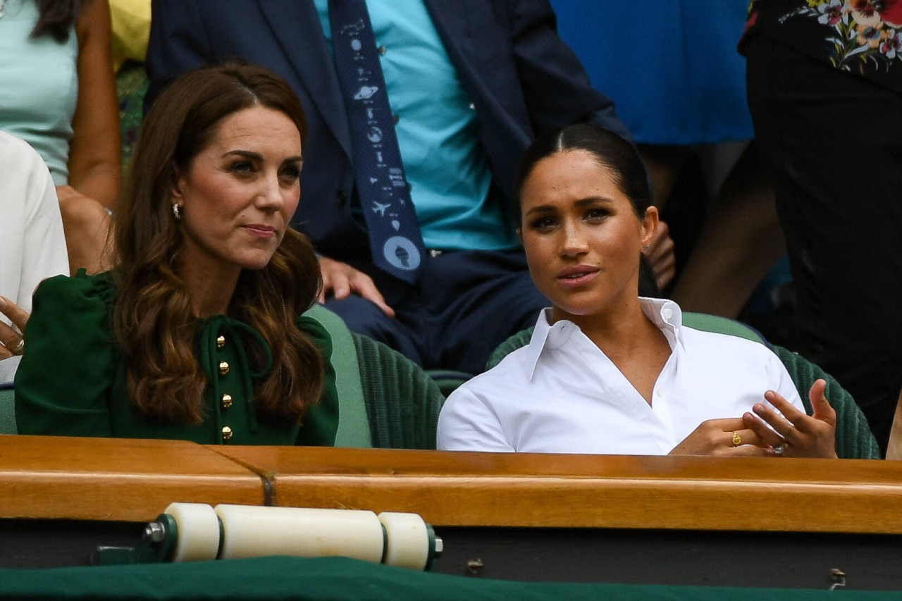 Kate Middleton und Meghan Markle.