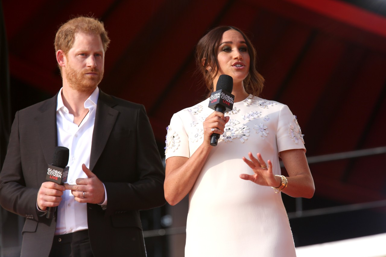 Meghan Markle und Prinz Harry wird eine Forderung gestellt. (Archivbild)