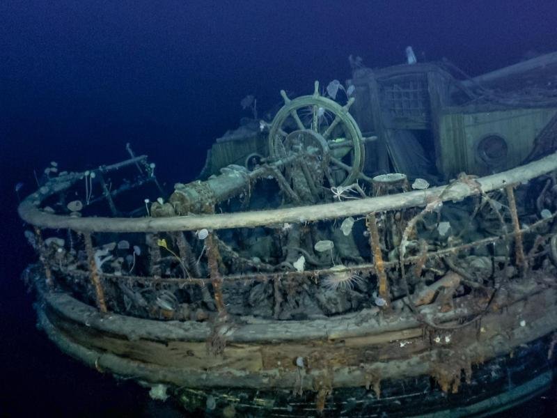 Mehr als 100 Jahre war das britische Expeditionsschiffs "Endurance" im antarktischen Weddellmeer verschollen. Nun haben Forscher das hölzerne Wrack gefunden.